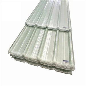 Paneles de claraboya de fibra de vidrio corrugado
