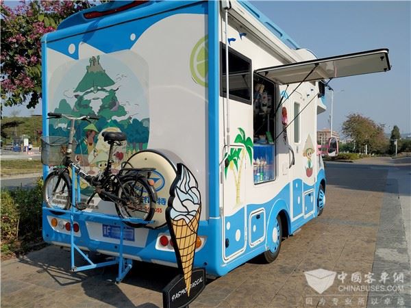 Panel de camión móvil para helados FRP XPS
