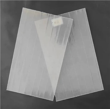 Hoja plana transparente de FRP