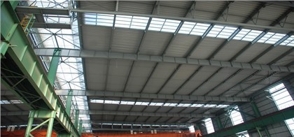 Panel de tragaluz de almacén