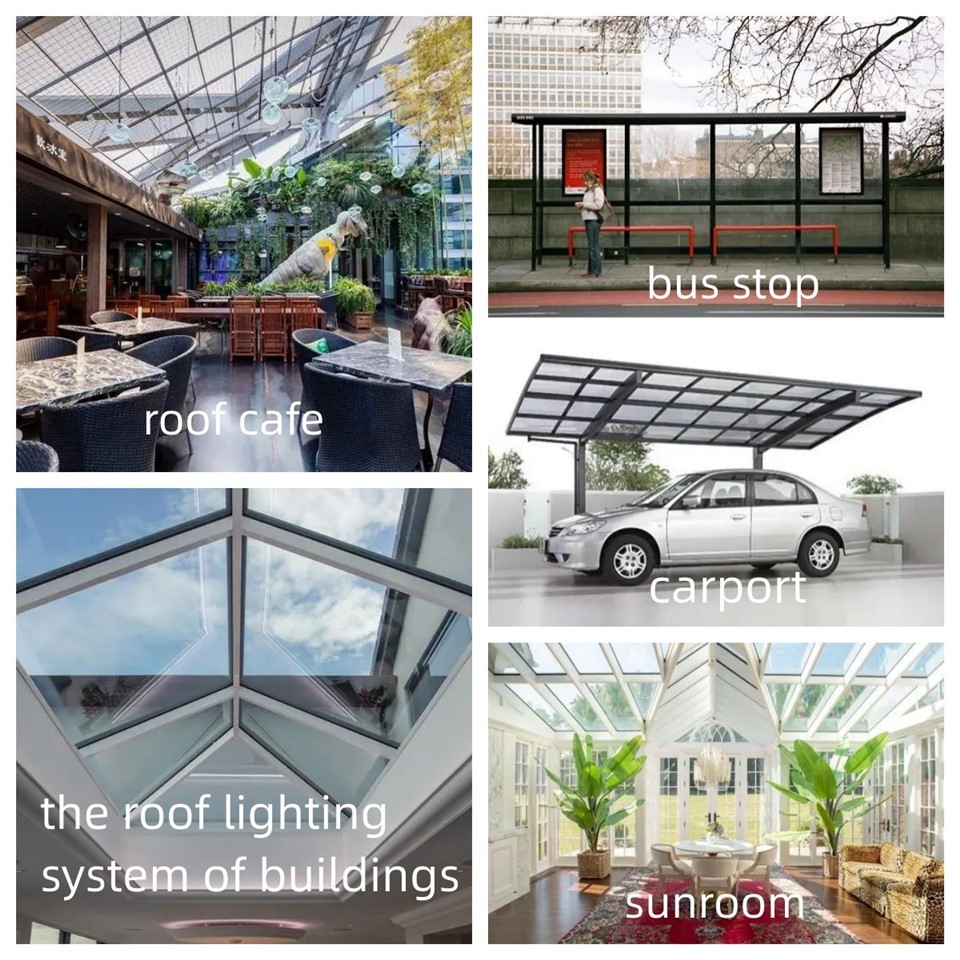 FRP Skylight Sheet/ Clear Fiberglass Roof Sheet Roll/ Clear FRP Roofing