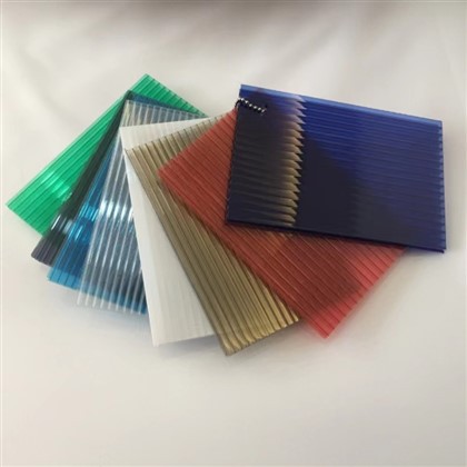 Hojas para techos de fibra de vidrio transparente personalizadas