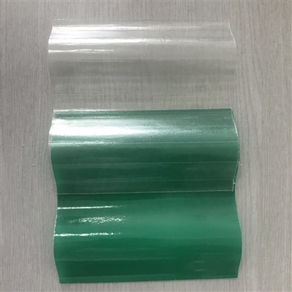 Techos corrugados de fibra de vidrio con protección UV